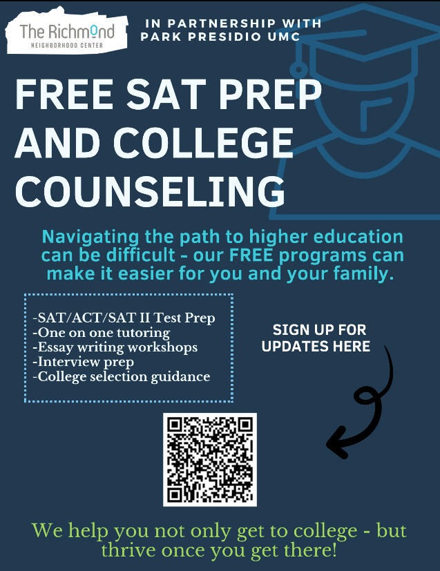 Free SAT Prep and college counseling